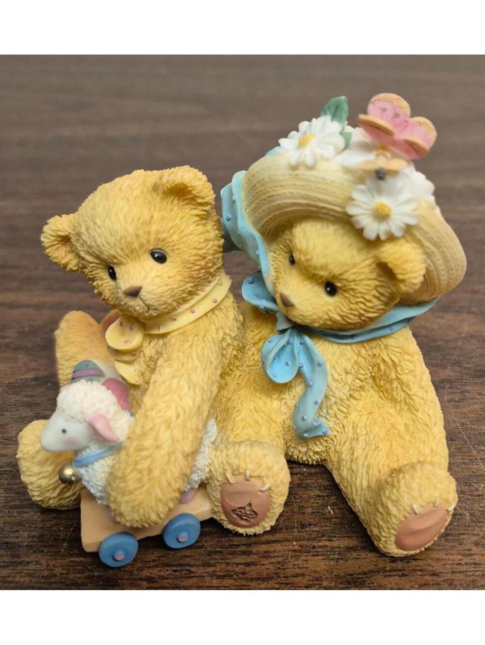Cherished Teddies Chelsea and Daisy Reunion Event Figurine
